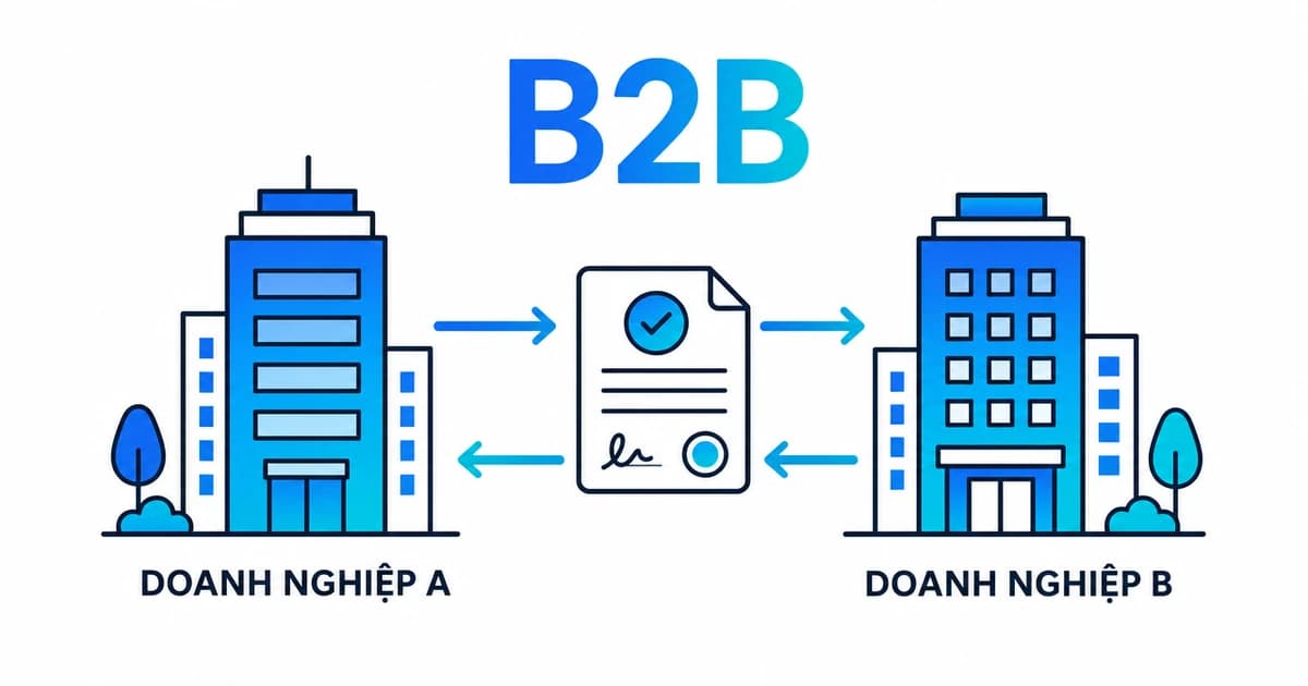 B2B là gì? Mô hình & ví dụ