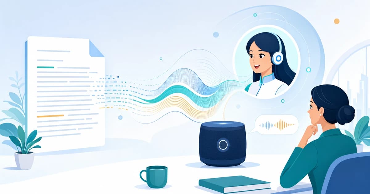 TTS là gì? Chuyển văn bản thành giọng nói