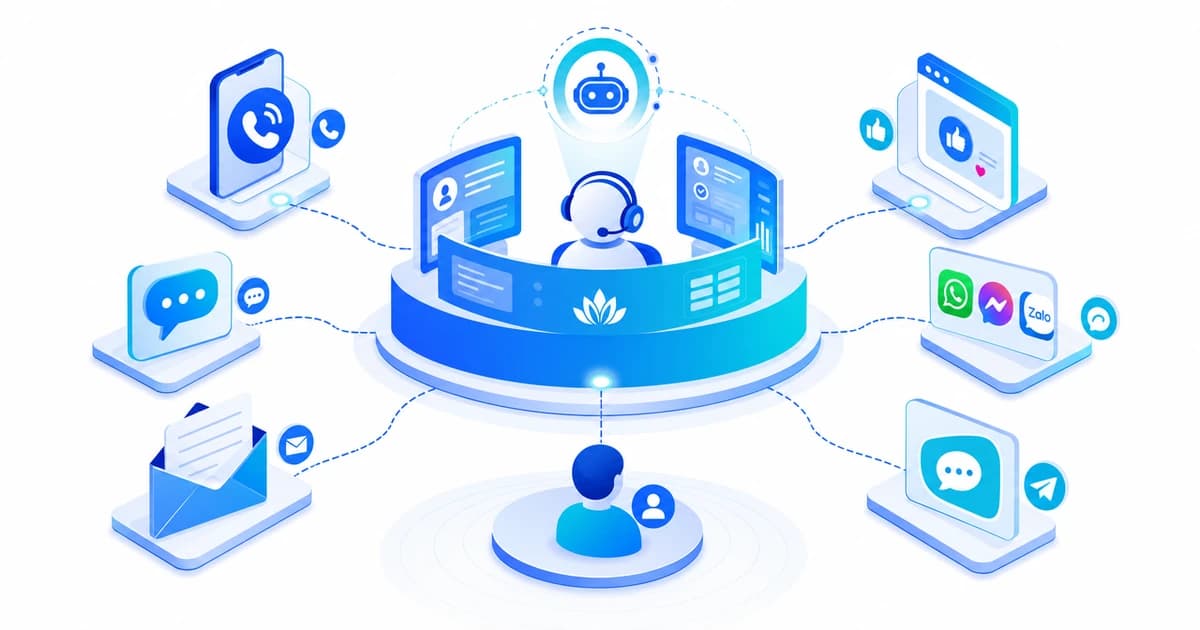 Omnichannel Trong Chăm Sóc Khách Hàng: Ứng Dụng Thực Tế