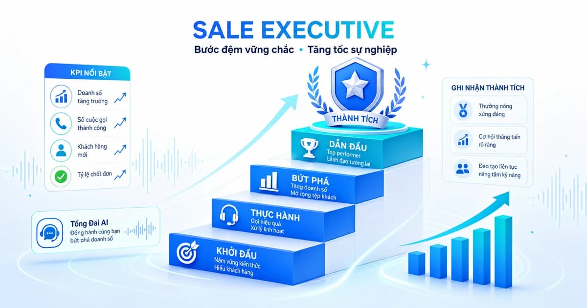 Sale Executive là gì? Mô tả & KPI