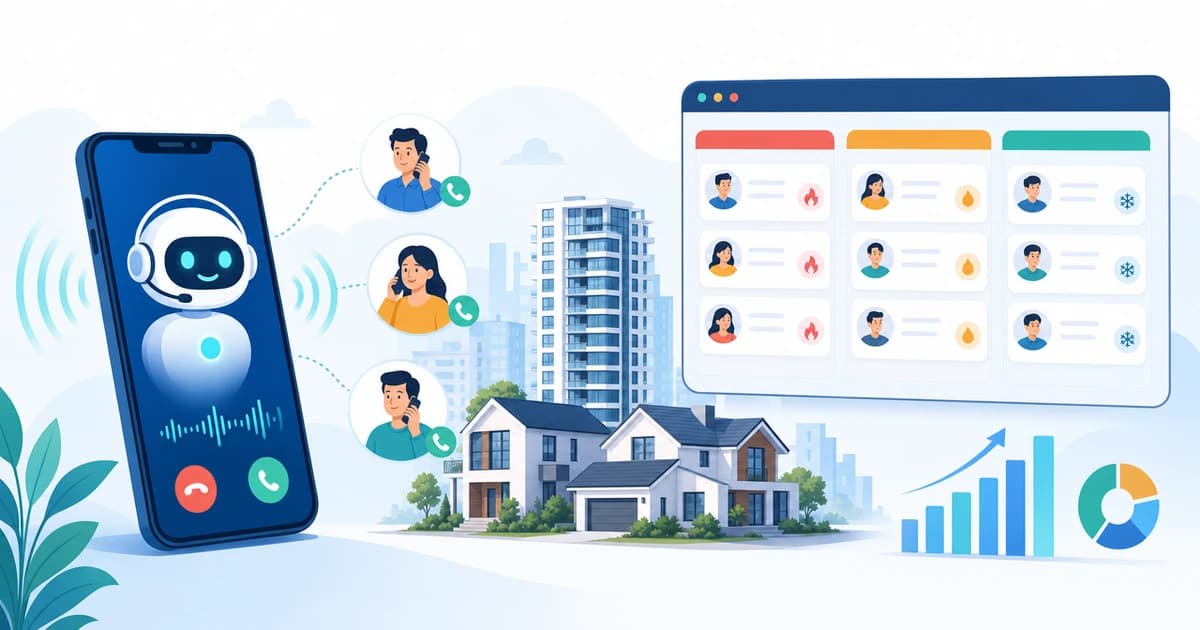 Tổng đài AI cho bất động sản: lọc lead