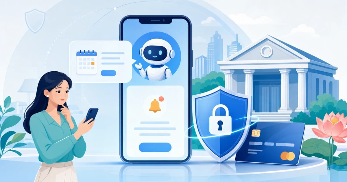 Tổng đài AI cho ngân hàng: nhắc nợ và xác thực