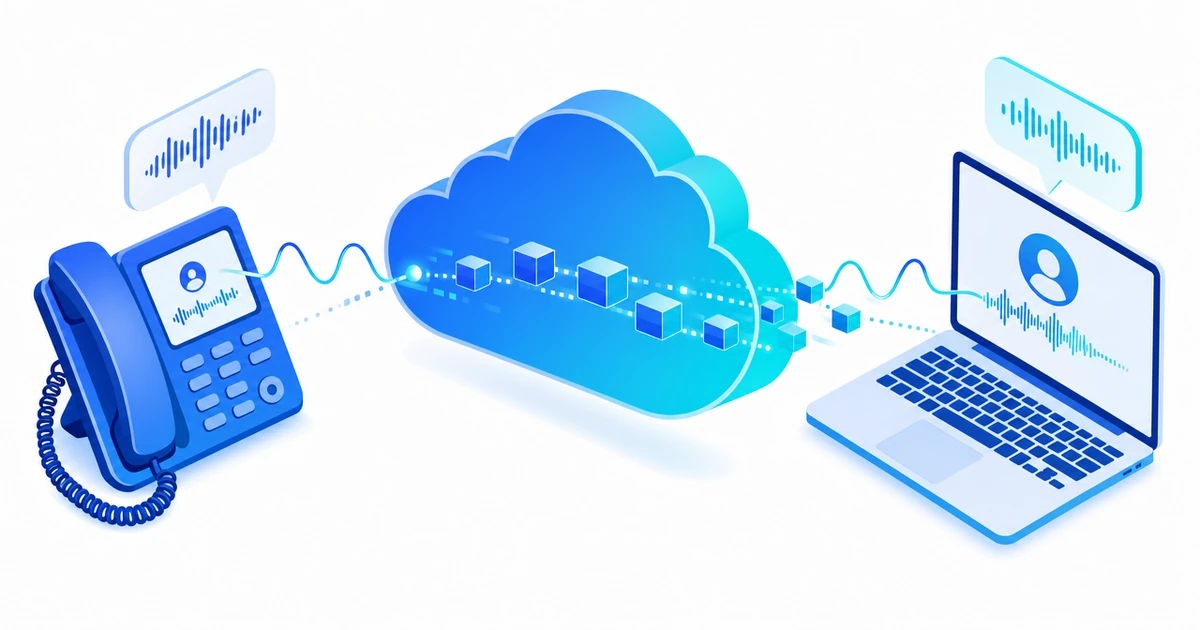 VoIP là gì - minh họa công nghệ gọi điện qua internet cho doanh nghiệp